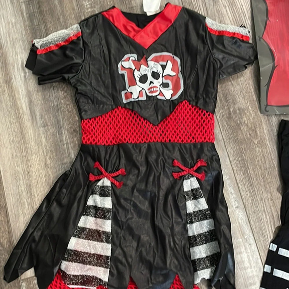 Halloween costume, girls size medium, 7–8. CHEERLESS LEADER. - Picture 2 of 6